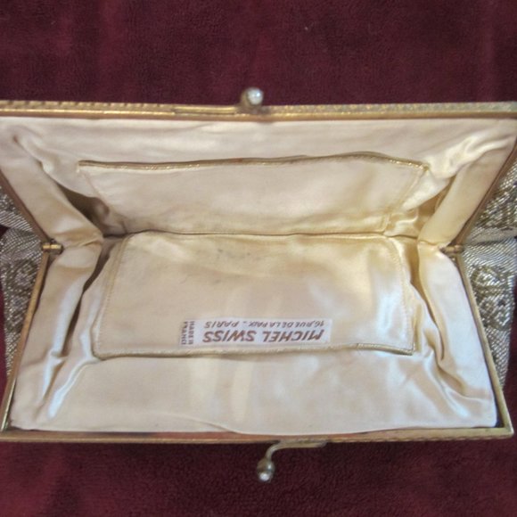 Michel Swiss Vintage Clutch/Handbag - Picture 2 of 7